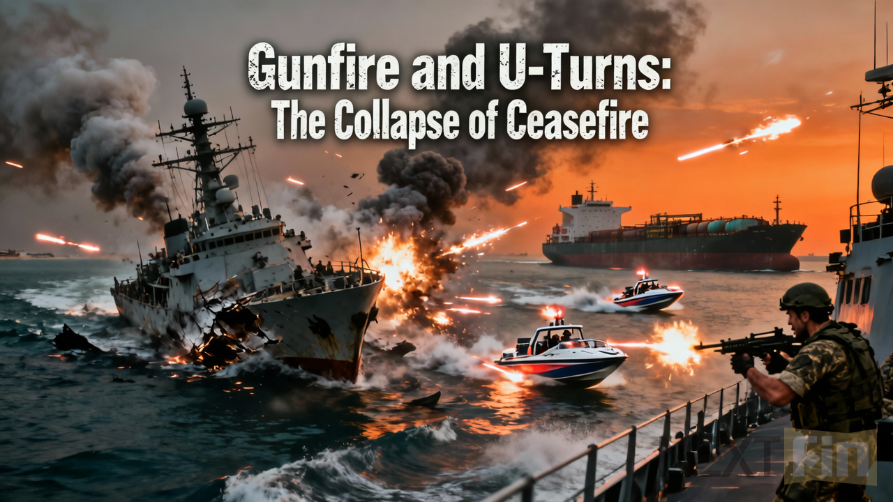 Gunfire and U-Turns: The Collapse of the Hormuz Ceasefire