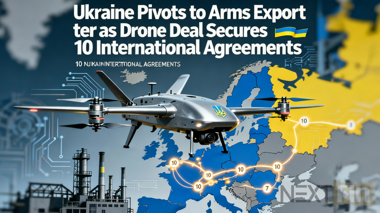 Ukraine Pivots to Arms Exporter as Drone Deal Secures 10 International Agreements