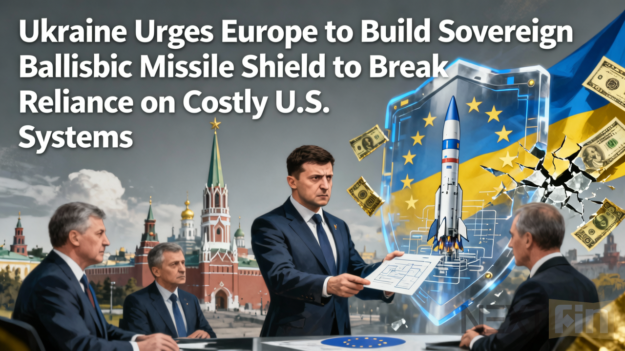 Ukraine Urges Europe to Build Sovereign Ballistic Missile Shield to Break Reliance on Costly U.S. Systems