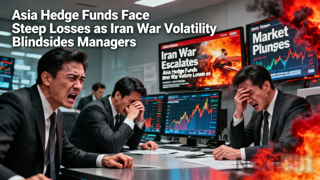 Asia Hedge Funds Face Steep Losses as Iran War Volatility Blindsides Managers