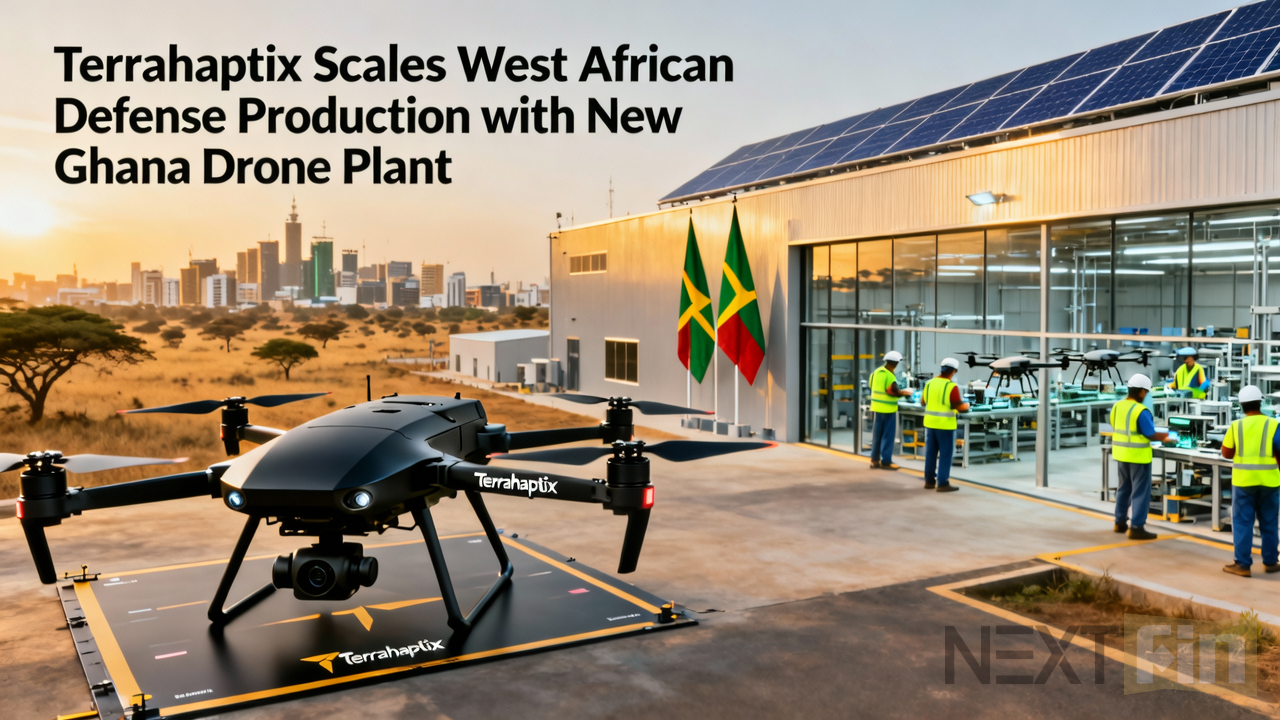 Terrahaptix Scales West African Defense Production with New Ghana Drone Plant