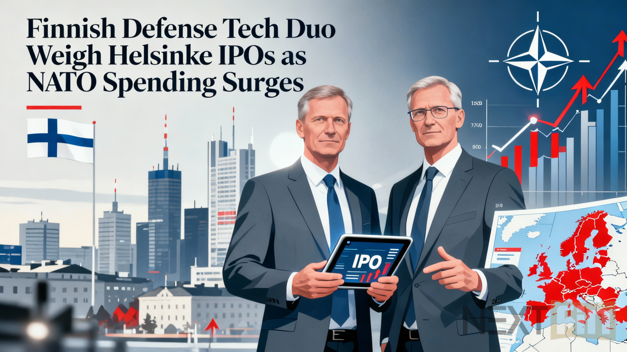 Finnish Defense Tech Duo Weigh Helsinki IPOs as NATO Spending Surges