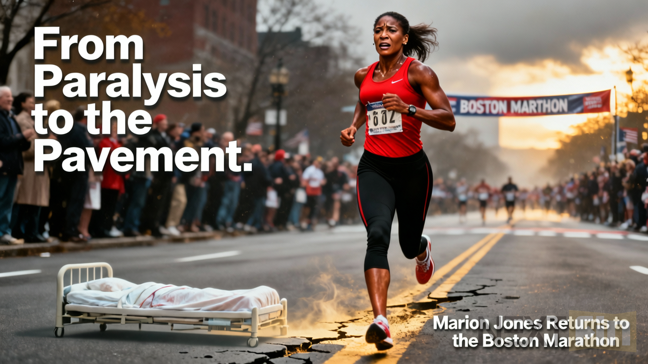 From Paralysis to the Pavement: Marion Jones Returns to the Boston Marathon