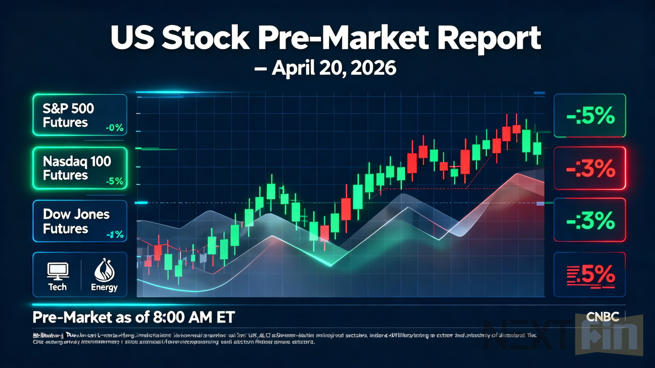 US Stock Pre-Market Report - April 20, 2026