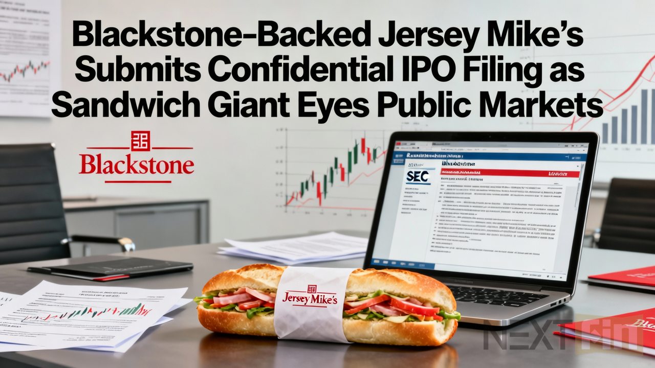 Blackstone-Backed Jersey Mike’s Submits Confidential IPO Filing as Sandwich Giant Eyes Public Markets