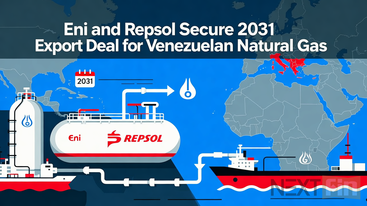 Eni and Repsol Secure 2031 Export Deal for Venezuelan Natural Gas