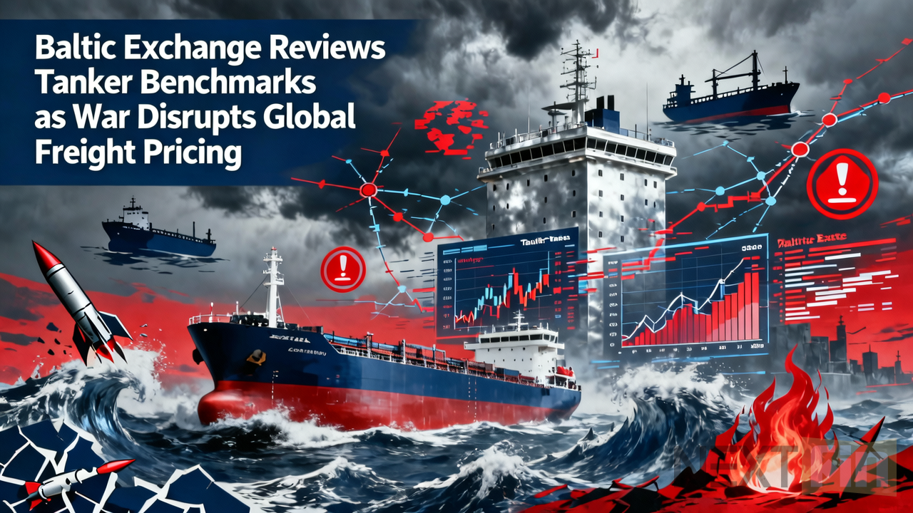 Baltic Exchange Reviews Tanker Benchmarks as War Disrupts Global Freight Pricing