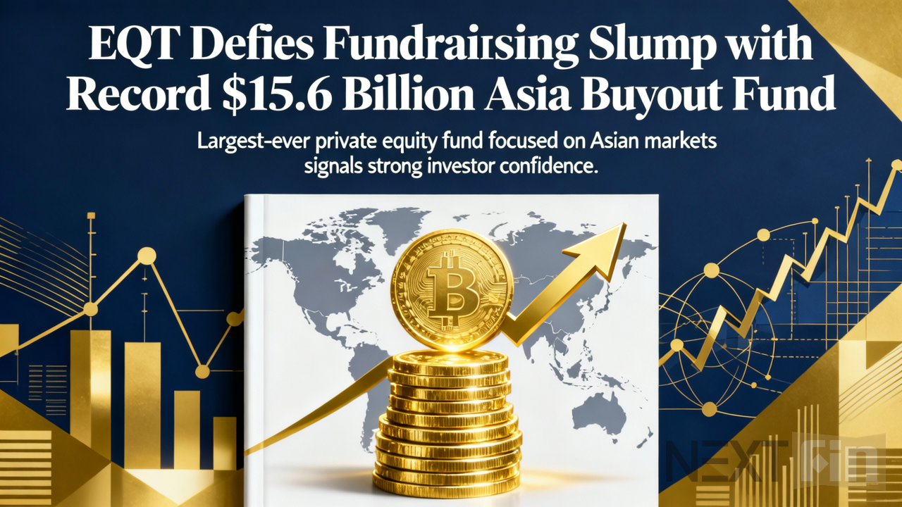 EQT Defies Fundraising Slump with Record $15.6 Billion Asia Buyout Fund
