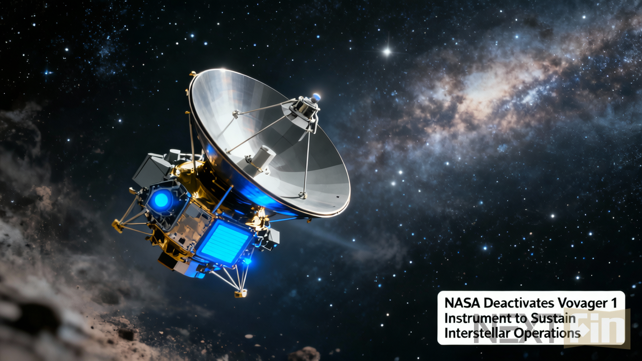 NASA Deactivates Voyager 1 Instrument to Sustain Interstellar Operations