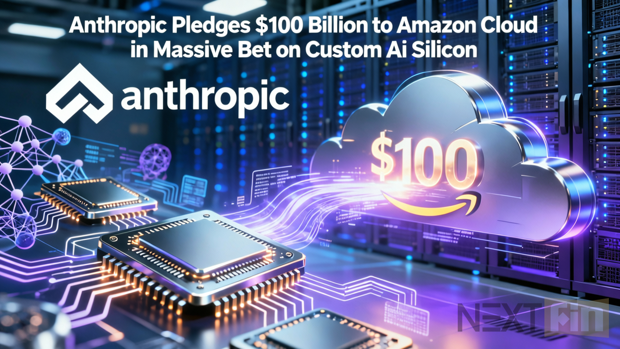 Anthropic Pledges $100 Billion to Amazon Cloud in Massive Bet on Custom AI Silicon