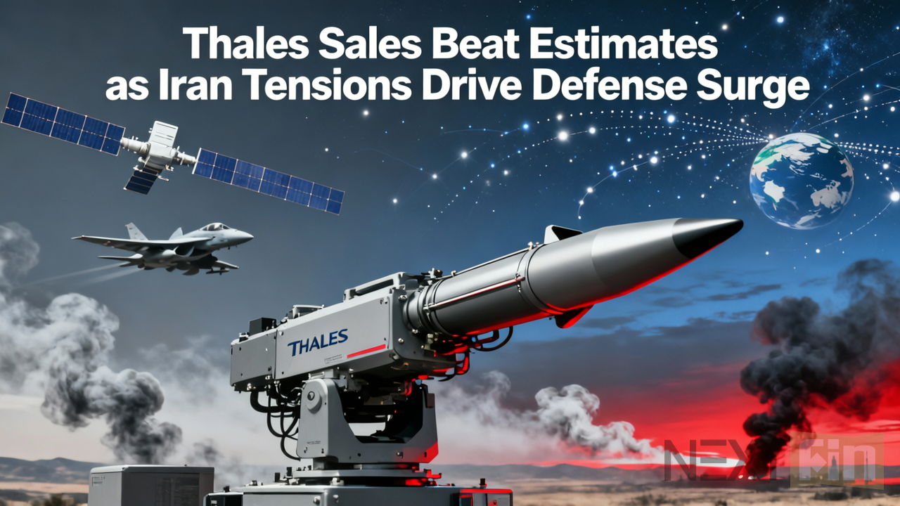 Thales Sales Beat Estimates as Iran Tensions Drive Defense Surge