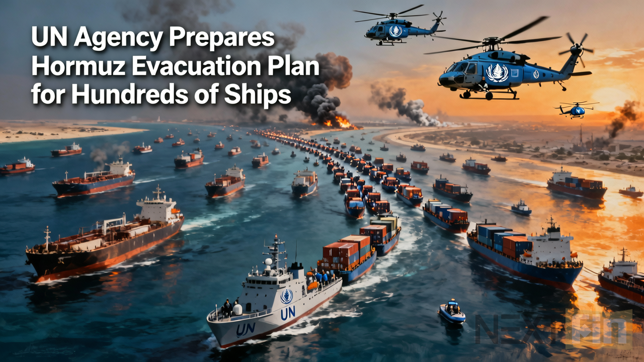 UN Agency Prepares Hormuz Evacuation Plan for Hundreds of Ships