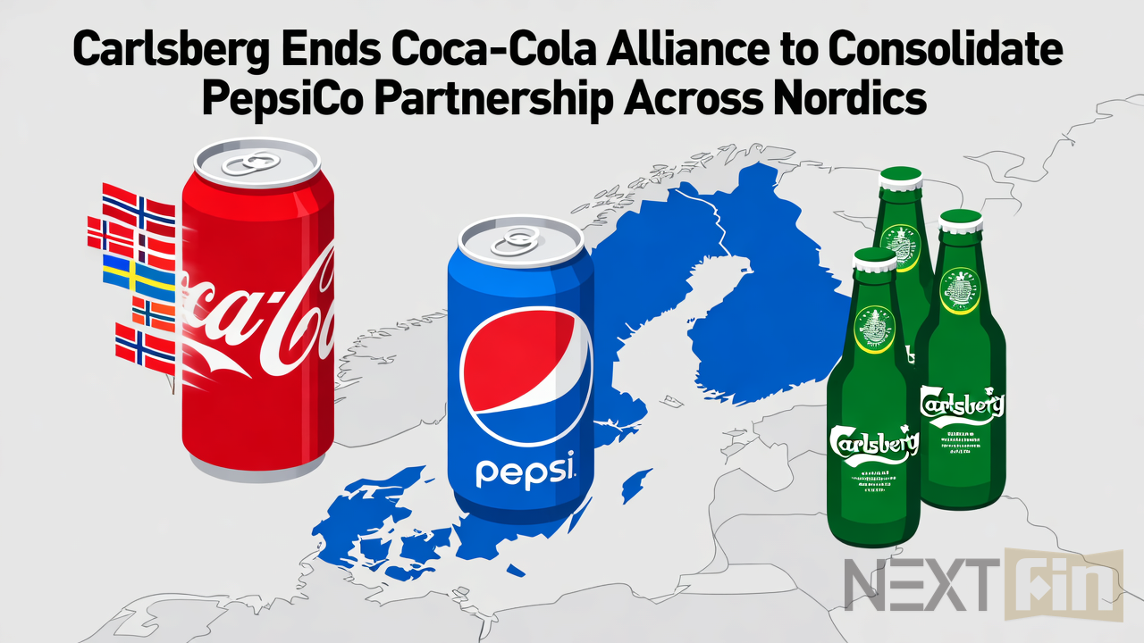 Carlsberg Ends Coca-Cola Alliance to Consolidate PepsiCo Partnership Across Nordics