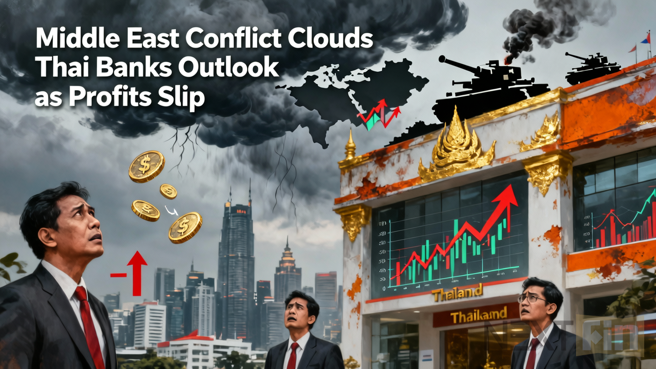 Middle East Conflict Clouds Thai Banks Outlook as Profits Slip