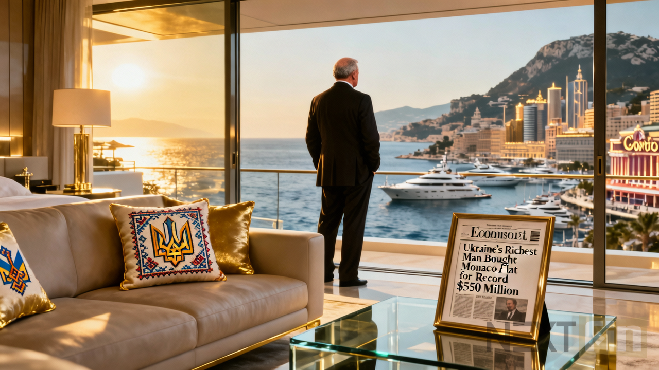Ukraine’s Richest Man Bought Monaco Flat for Record $550 Million