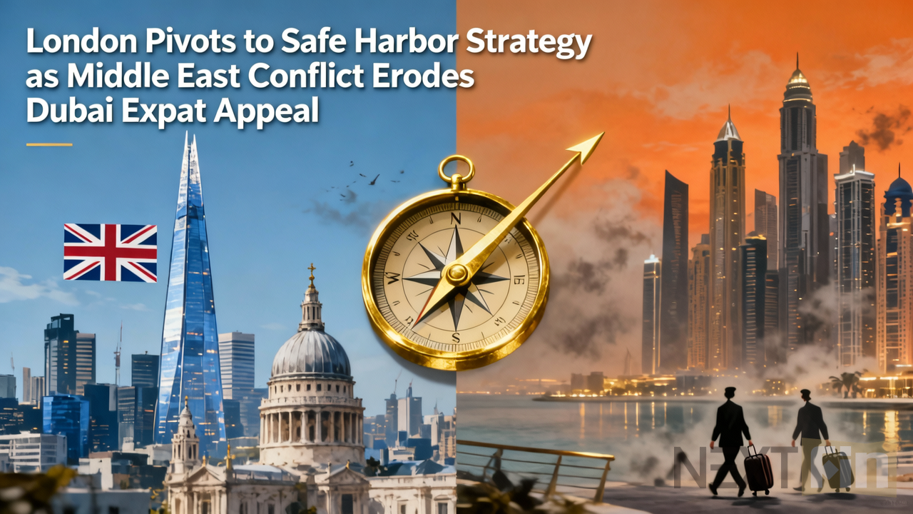 London Pivots to Safe Harbor Strategy as Middle East Conflict Erodes Dubai Expat Appeal