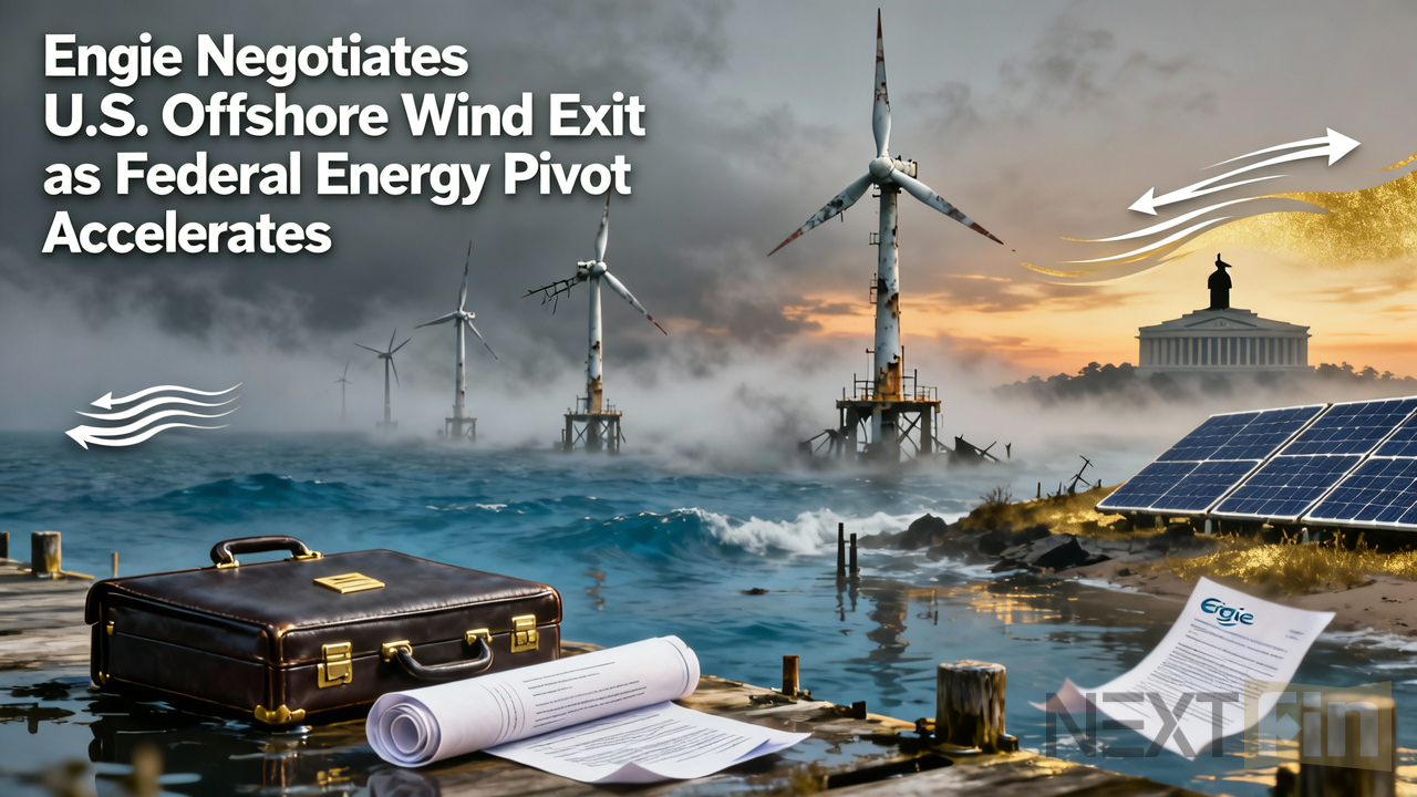 Engie Negotiates U.S. Offshore Wind Exit as Federal Energy Pivot Accelerates