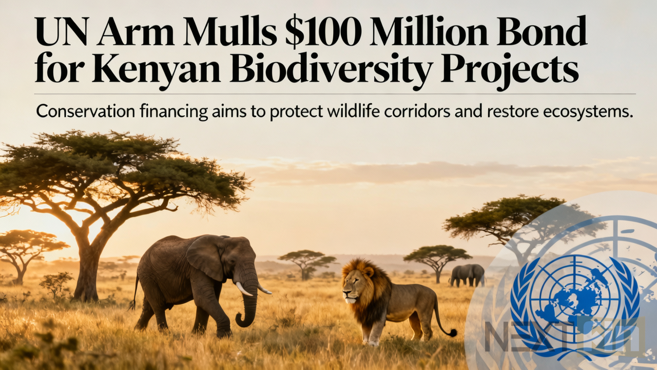 UN Arm Mulls $100 Million Bond for Kenyan Biodiversity Projects