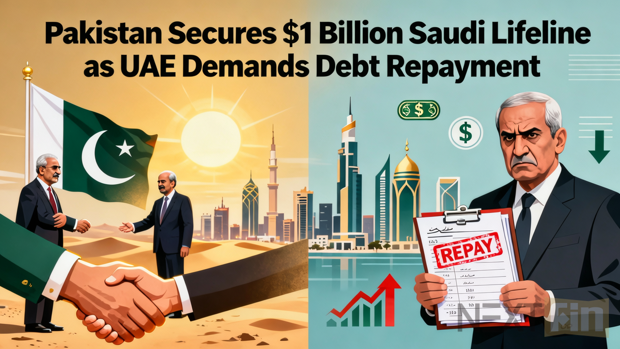 Pakistan Secures $1 Billion Saudi Lifeline as UAE Demands Debt Repayment