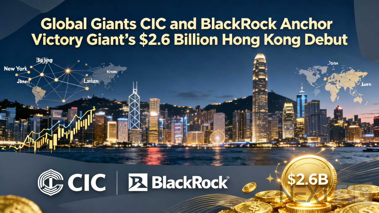 Global Giants CIC and BlackRock Anchor Victory Giant’s $2.6 Billion Hong Kong Debut