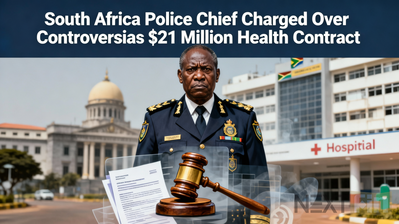 South Africa Police Chief Charged Over Controversial $21 Million Health Contract
