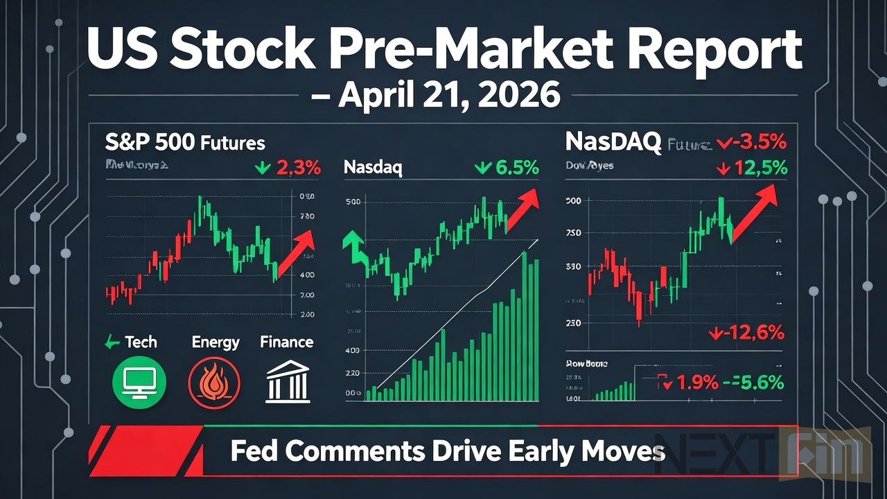 US Stock Pre-Market Report - April 21, 2026
