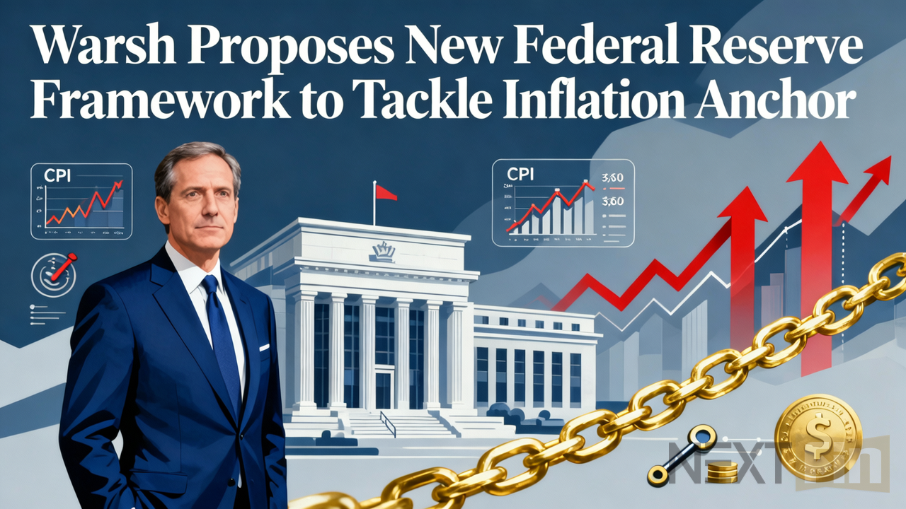 Warsh Proposes New Federal Reserve Framework to Tackle Inflation Anchor