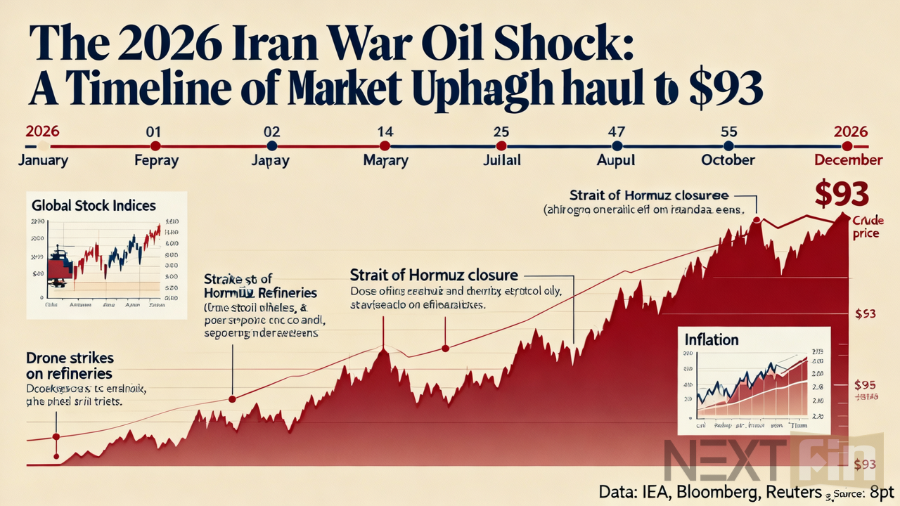 The 2026 Iran War Oil Shock: A Timeline of Market Upheaval and the Fragile Path to $93