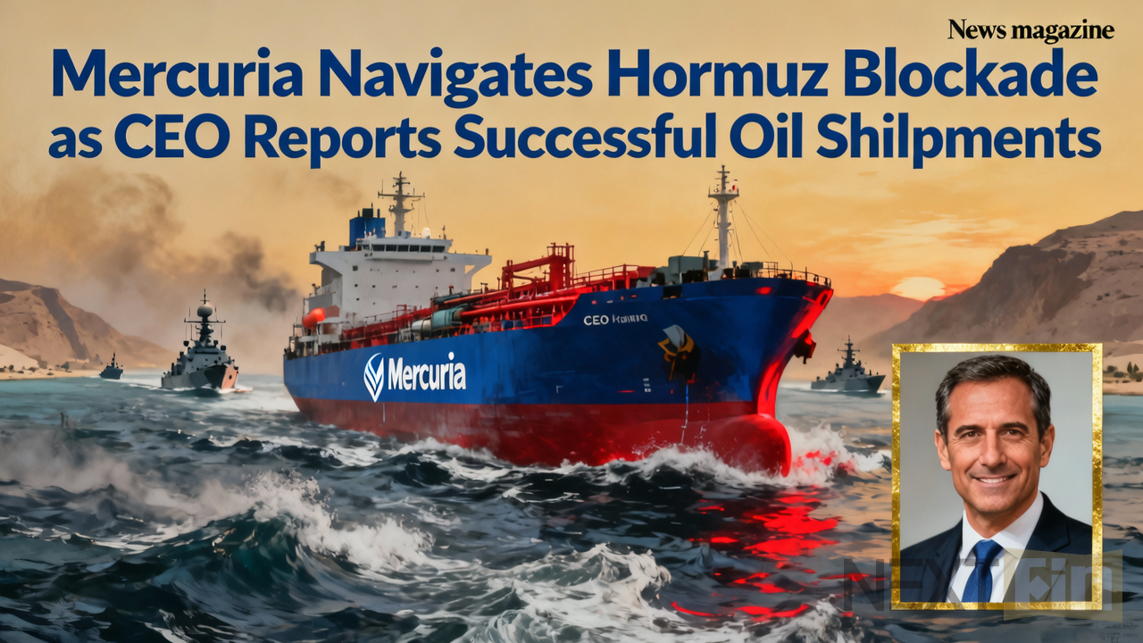 Mercuria Navigates Hormuz Blockade as CEO Reports Successful Oil Shipments