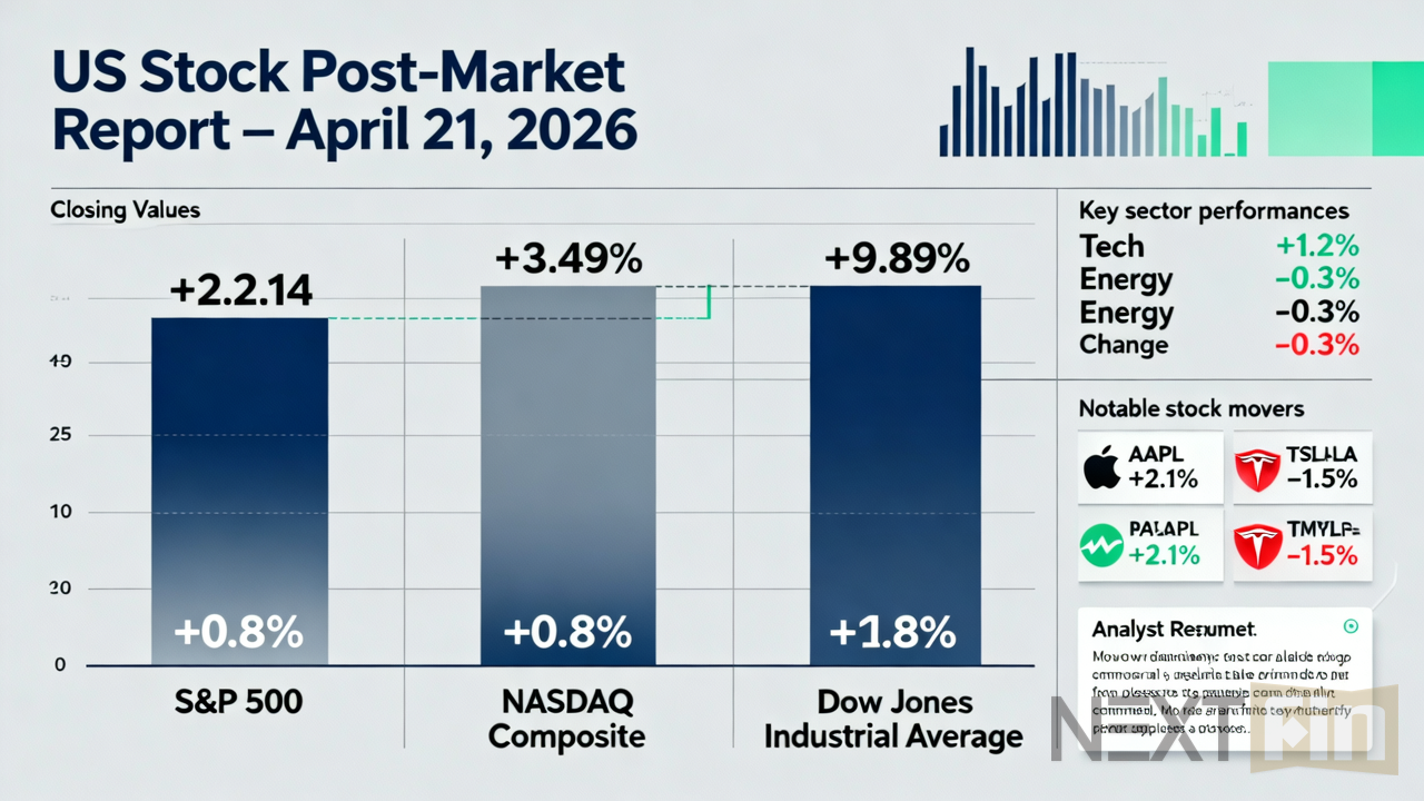 US Stock Post-Market Report - April 21, 2026