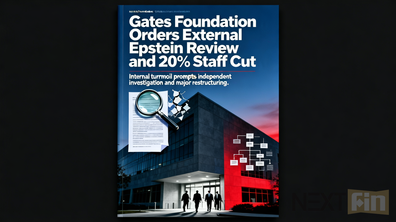 Gates Foundation Orders External Epstein Review and 20% Staff Cut