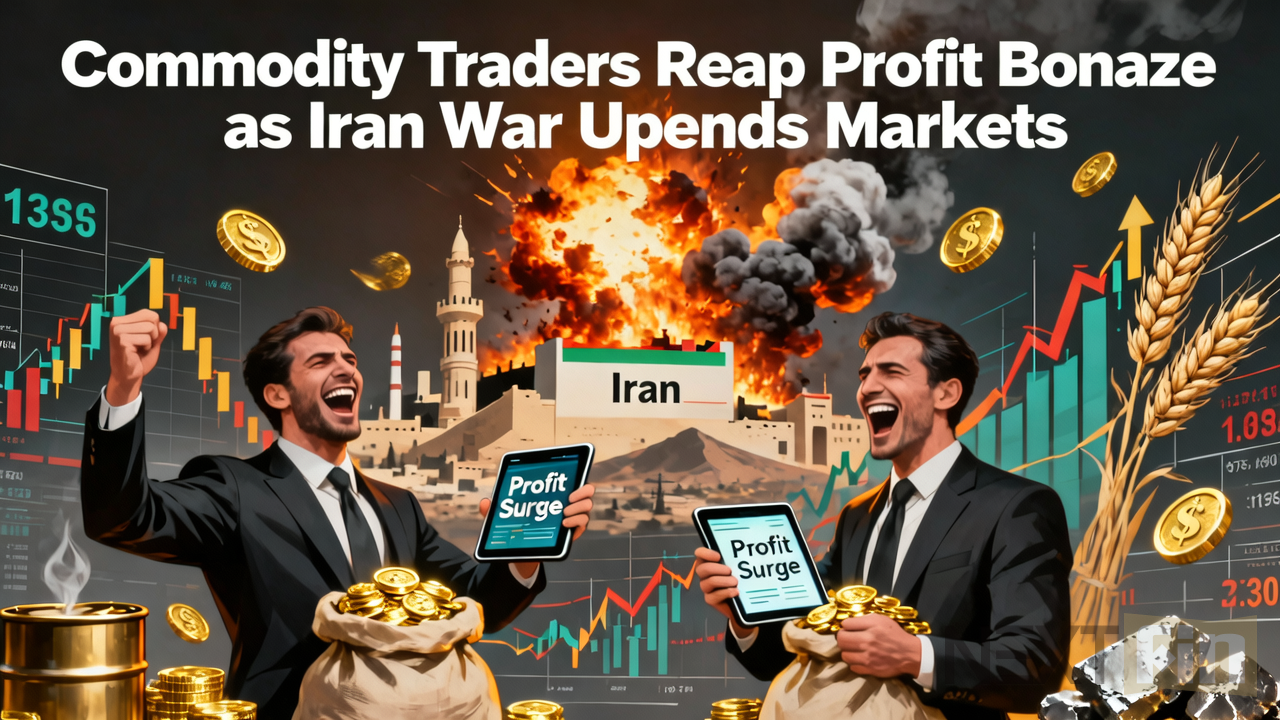 Commodity Traders Reap Profit Bonanza as Iran War Upends Markets