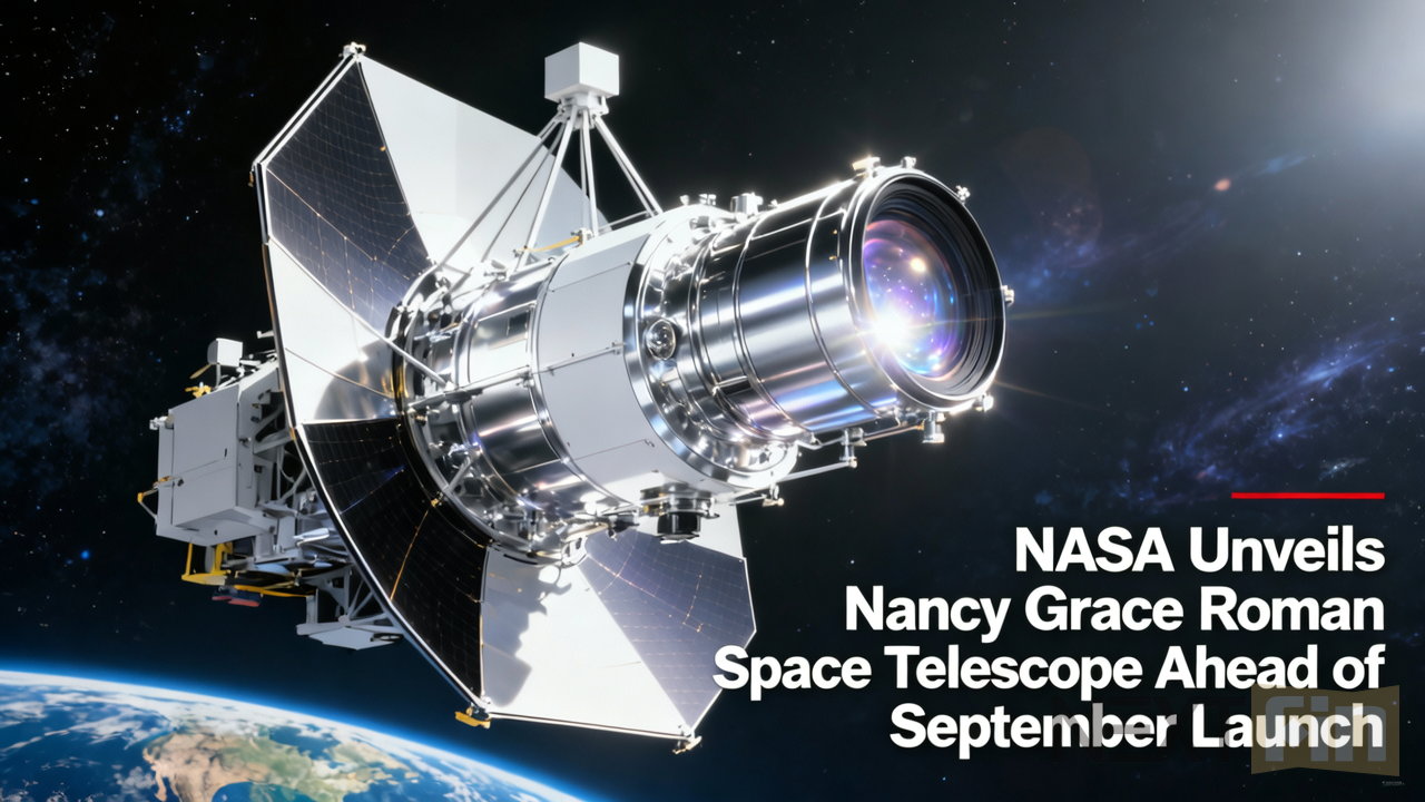 NASA Unveils Nancy Grace Roman Telescope Ahead of September Launch