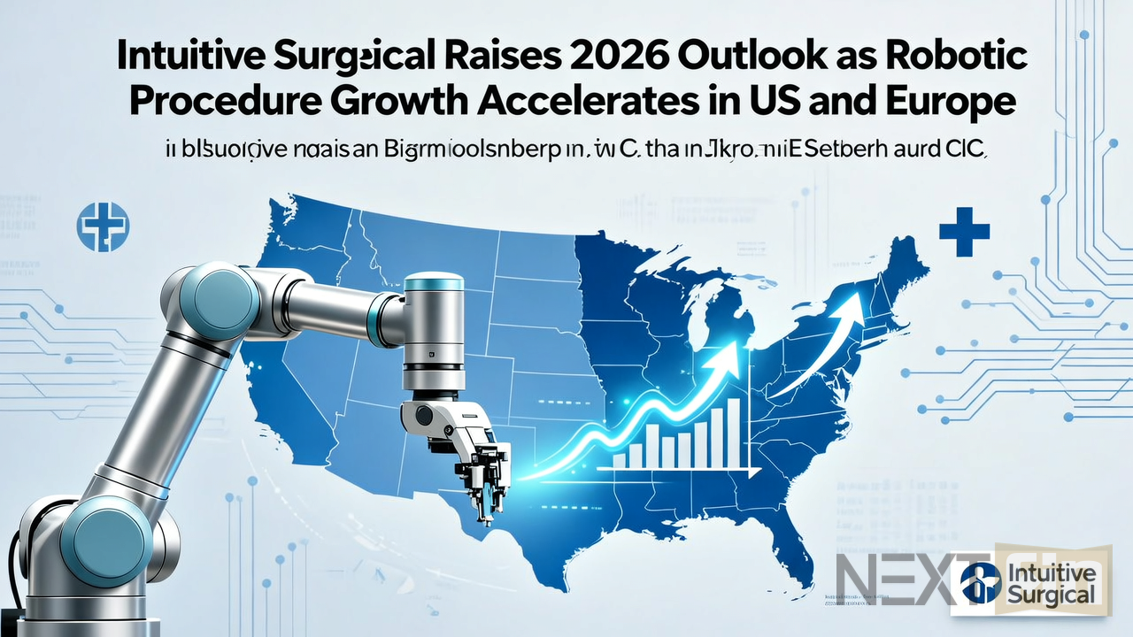 Intuitive Surgical Raises 2026 Outlook as Robotic Procedure Growth Accelerates in US and Europe