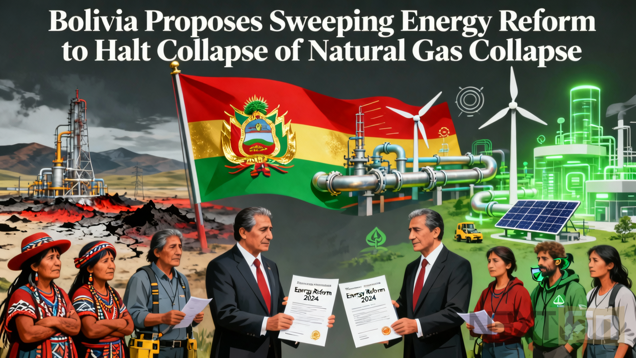 Bolivia Proposes Sweeping Energy Reform to Halt Natural Gas Collapse