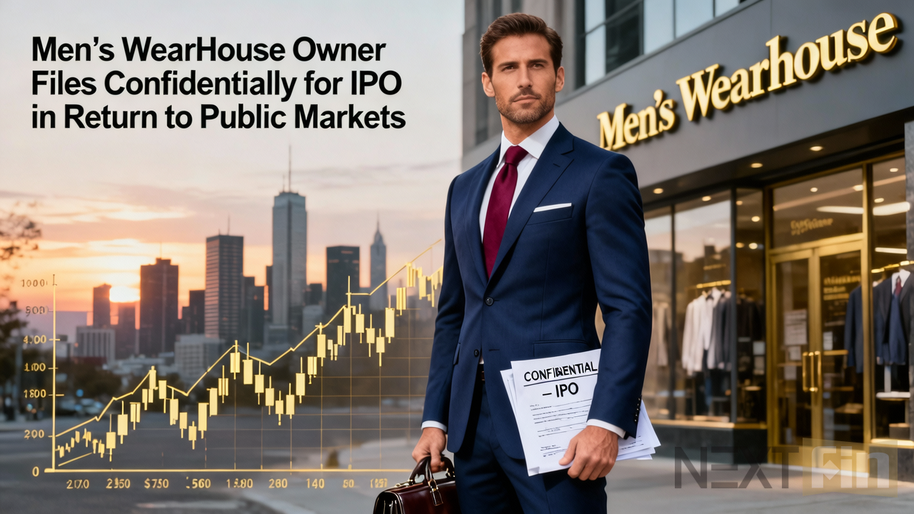 Men’s Wearhouse Owner Files Confidentially for IPO in Return to Public Markets