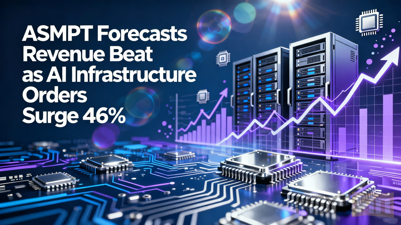 ASMPT Forecasts Revenue Beat as AI Infrastructure Orders Surge 46%