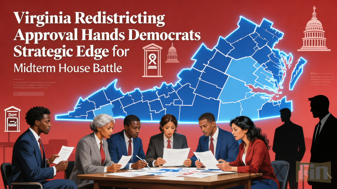 Virginia Redistricting Approval Hands Democrats Strategic Edge for Midterm House Battle