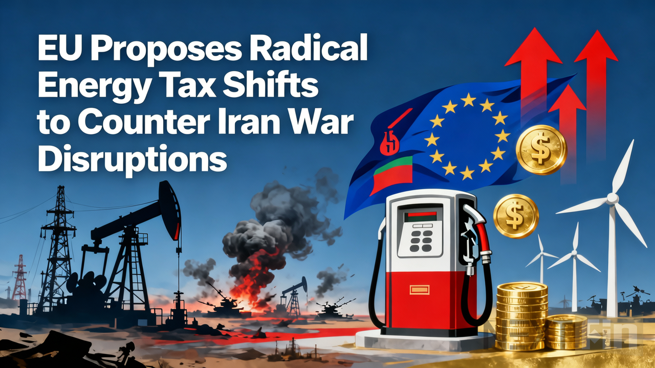 EU Proposes Radical Energy Tax Shifts to Counter Iran War Disruptions