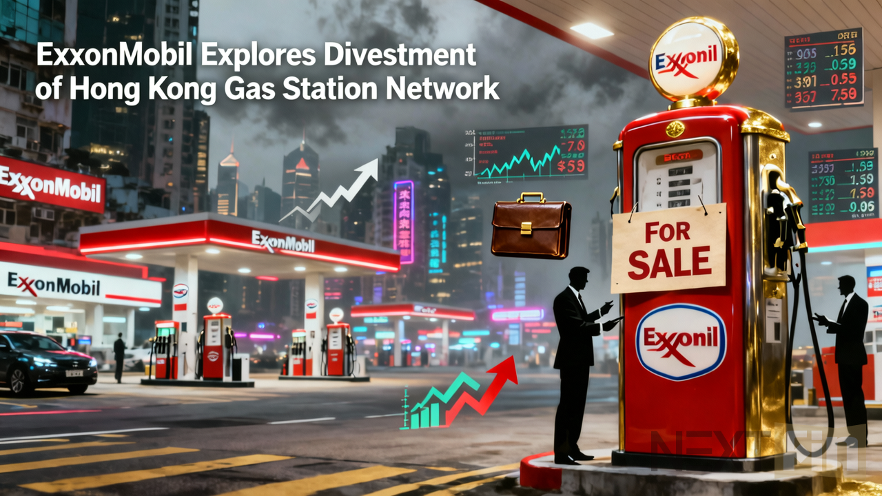 Exxon Mobil Explores Divestment of Hong Kong Gas Station Network