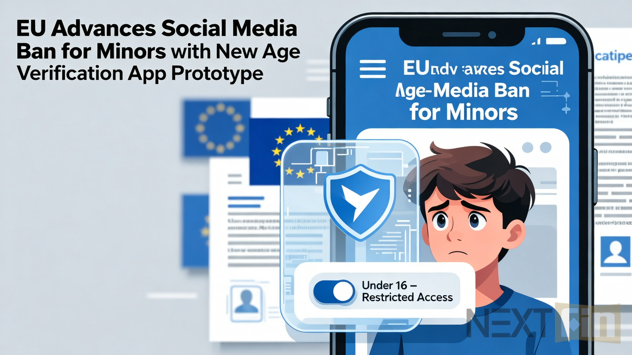 EU Advances Social Media Ban for Minors with New Age Verification App Prototype