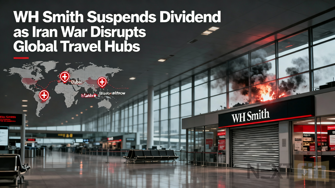 WH Smith Suspends Dividend as Iran War Disrupts Global Travel Hubs