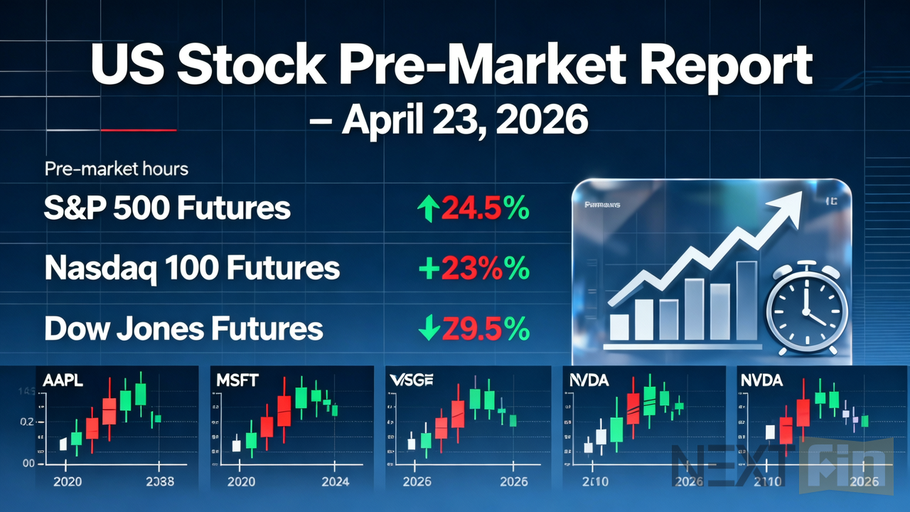 US Stock Pre-Market Report - April 23, 2026