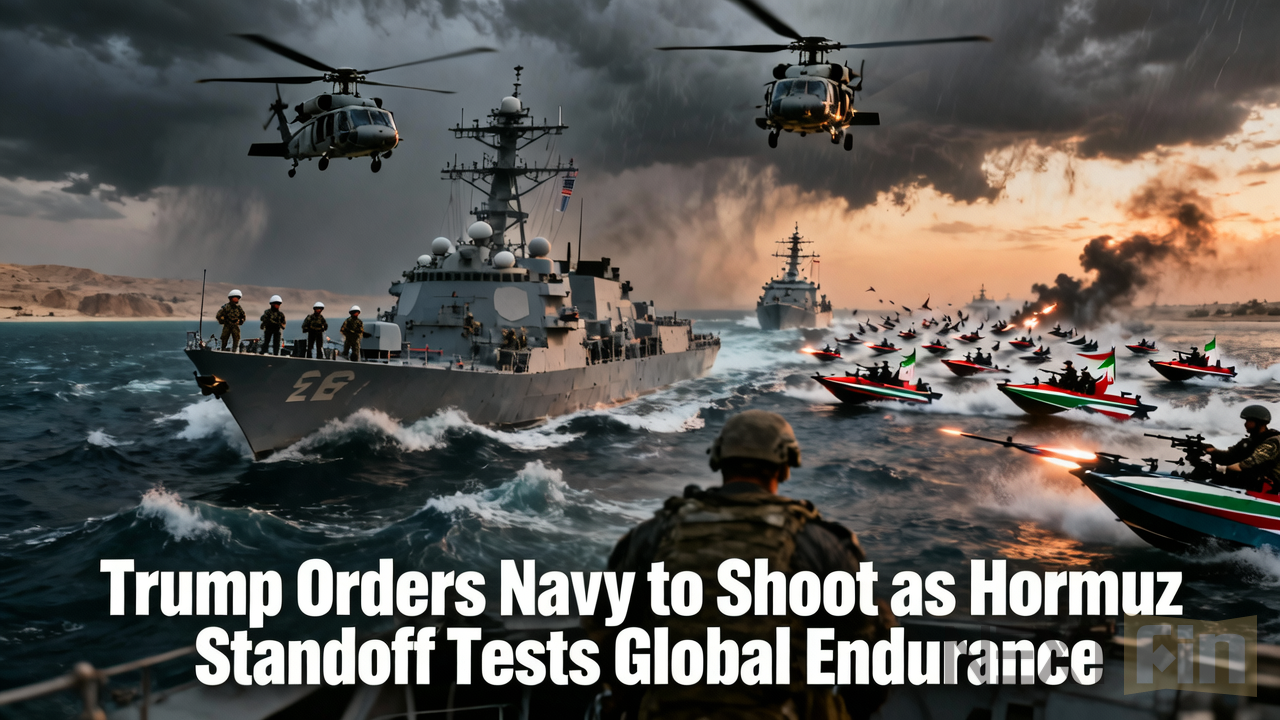 Trump Orders Navy to Shoot as Hormuz Standoff Tests Global Endurance