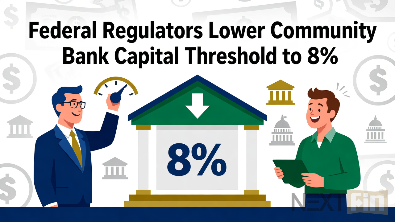 Federal Regulators Lower Community Bank Capital Threshold to 8%