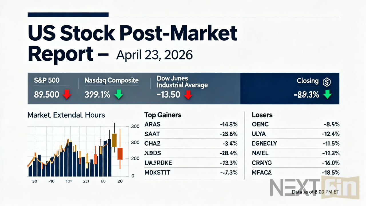 US Stock Post-Market Report - April 23, 2026