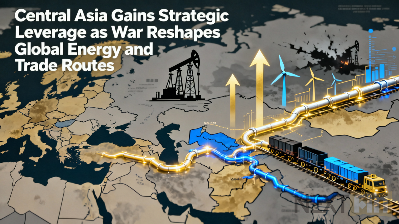 Central Asia Gains Strategic Leverage as War Reshapes Global Energy and Trade Routes