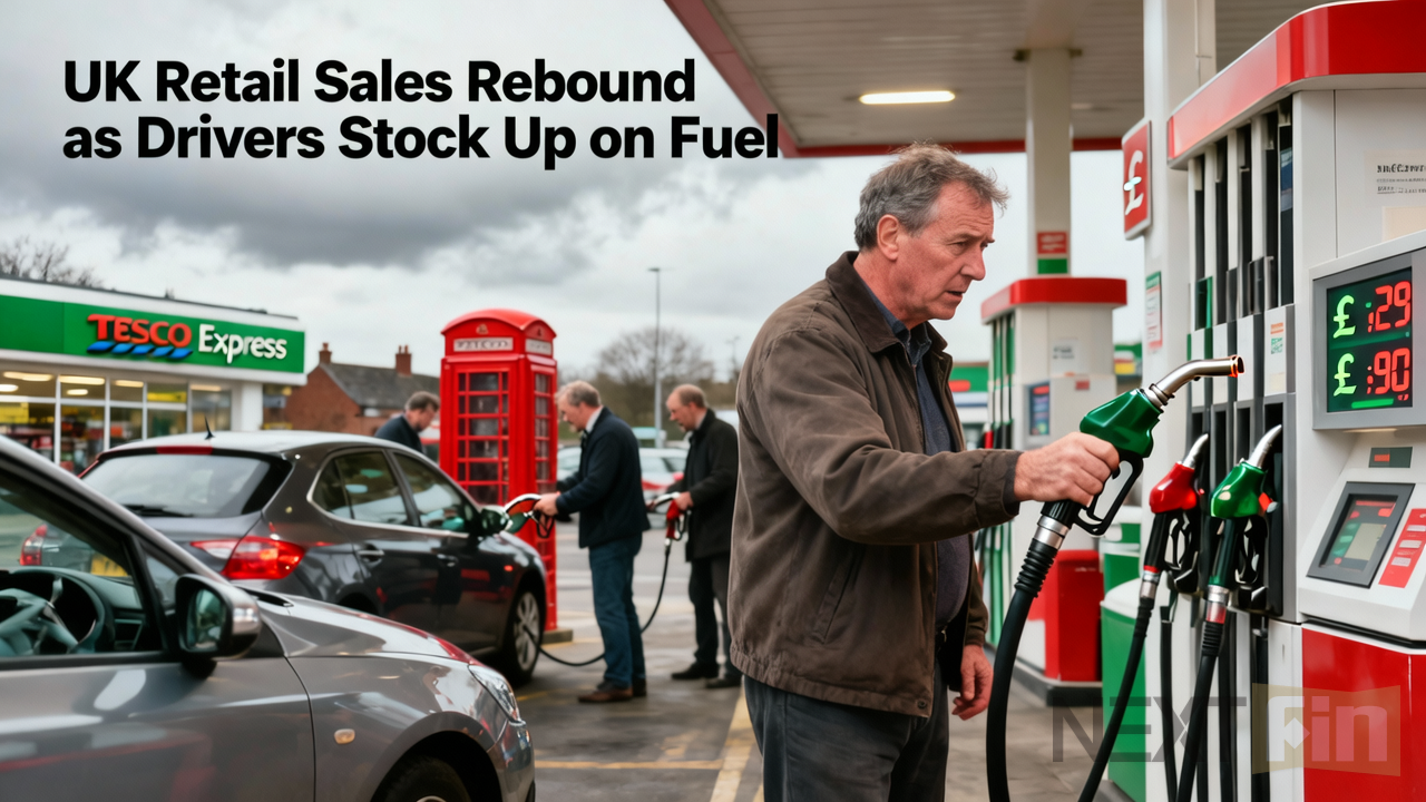 UK Retail Sales Rebound as Drivers Stock Up on Fuel