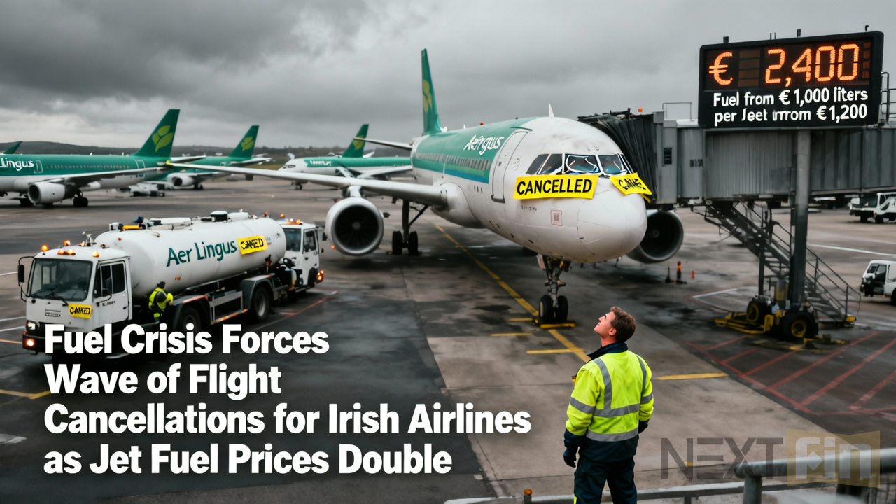 Fuel Crisis Forces Wave of Flight Cancellations for Irish Airlines as Jet Fuel Prices Double