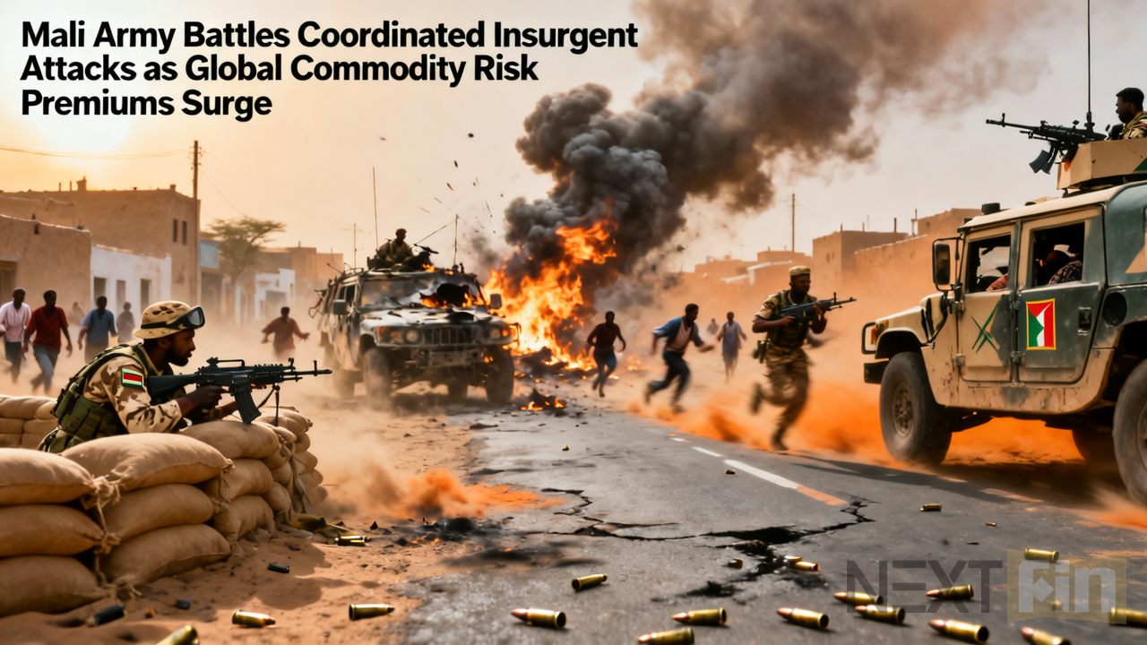 Mali Army Battles Coordinated Insurgent Attacks as Global Commodity Risk Premiums Surge